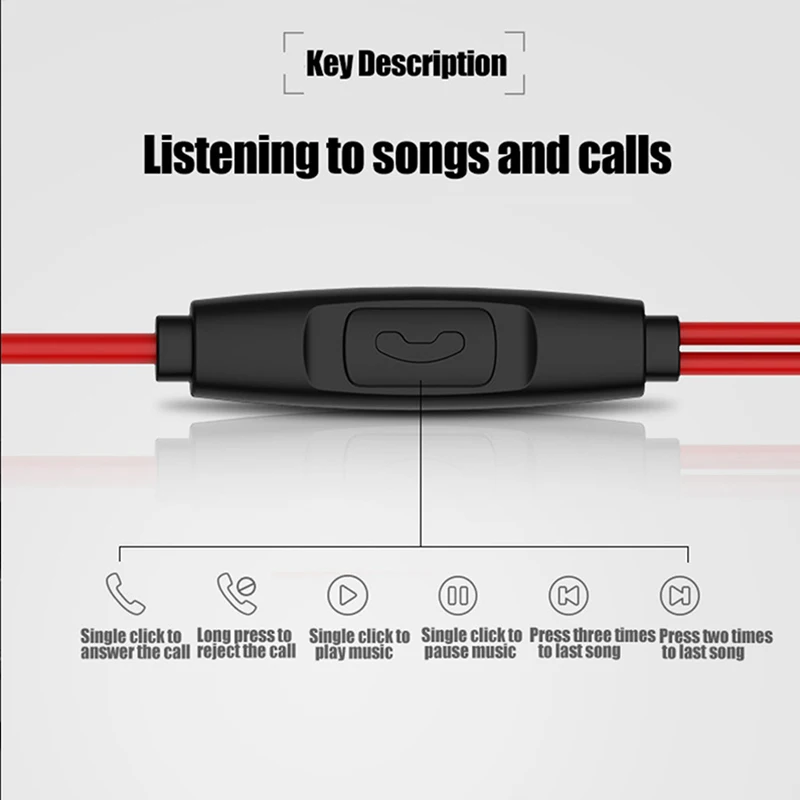 Wired Earphones With Mic Fashion Ear Phone Headphones For Asus Zenfone Max M2 ZB633KL L1 ZA550KL M1 ZB555KL ZB556KL ZA551KL | Электроника