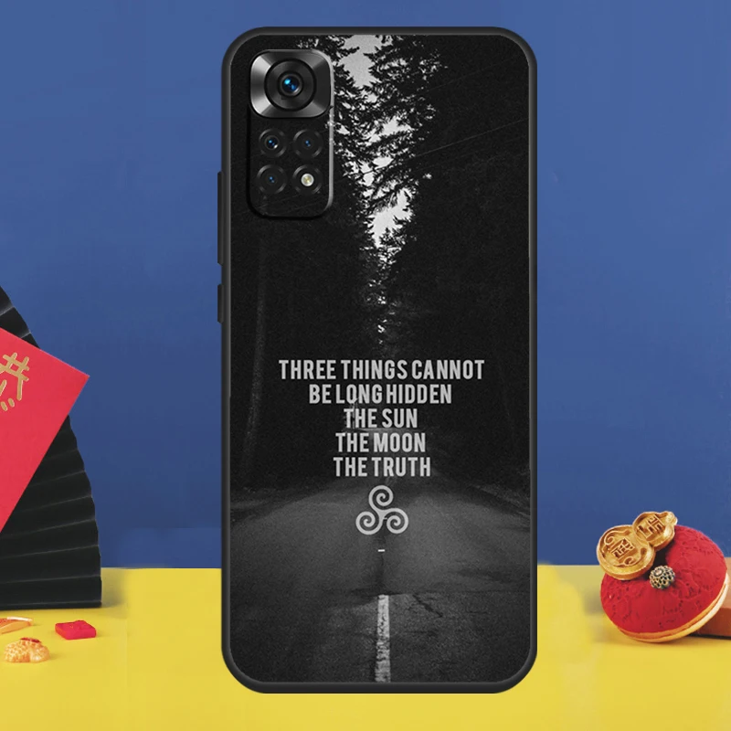 Фото Чехол с цитатами волка-подростка для Xiaomi Redmi Note 14 Pro 12 11 10 13 Pro 11S 12S Redmi 15C 13C 10C 12C 14C 15 Cover №2
