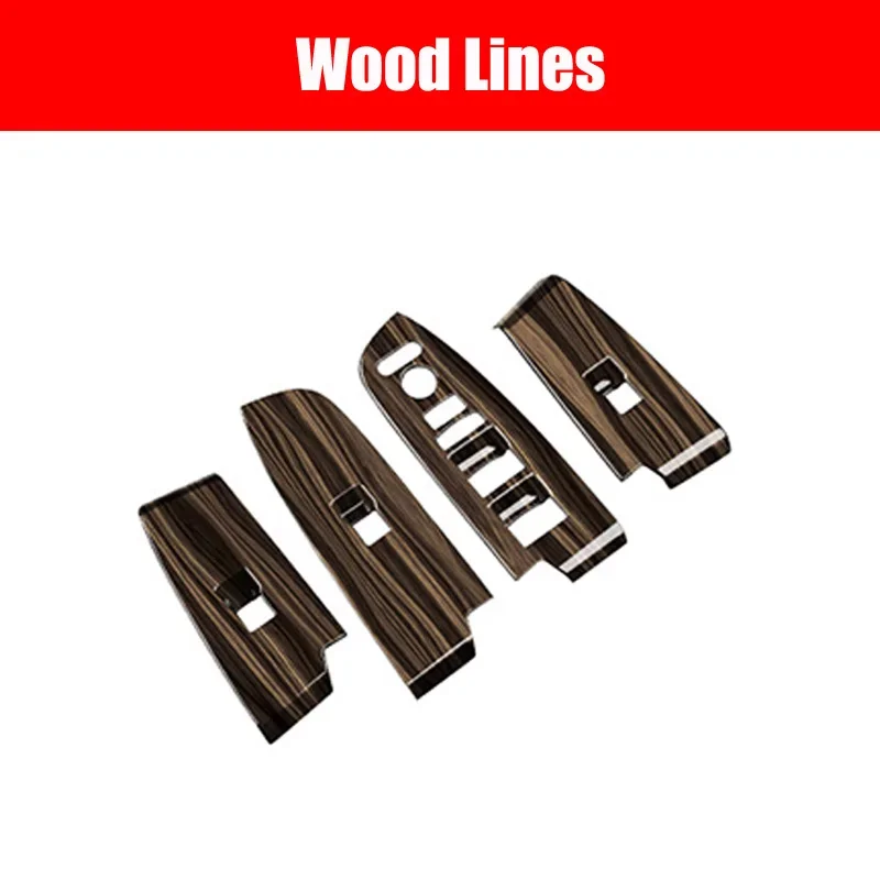 Для Honda HRV HR-V VEZEL 2021-узкая внутренняя дверная ручка кнопка подъема окна рамка