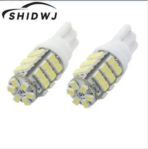 2 шт./лот W5W 194 464 42 SMD 1206 светодиодная белая Автомобильная сигнальная лампа