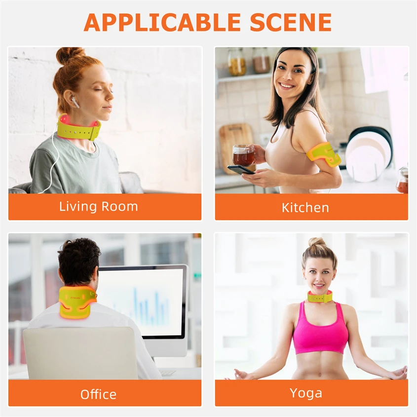Обогреватель для шеи красная фототерапия небольшой красный фототерапевтический