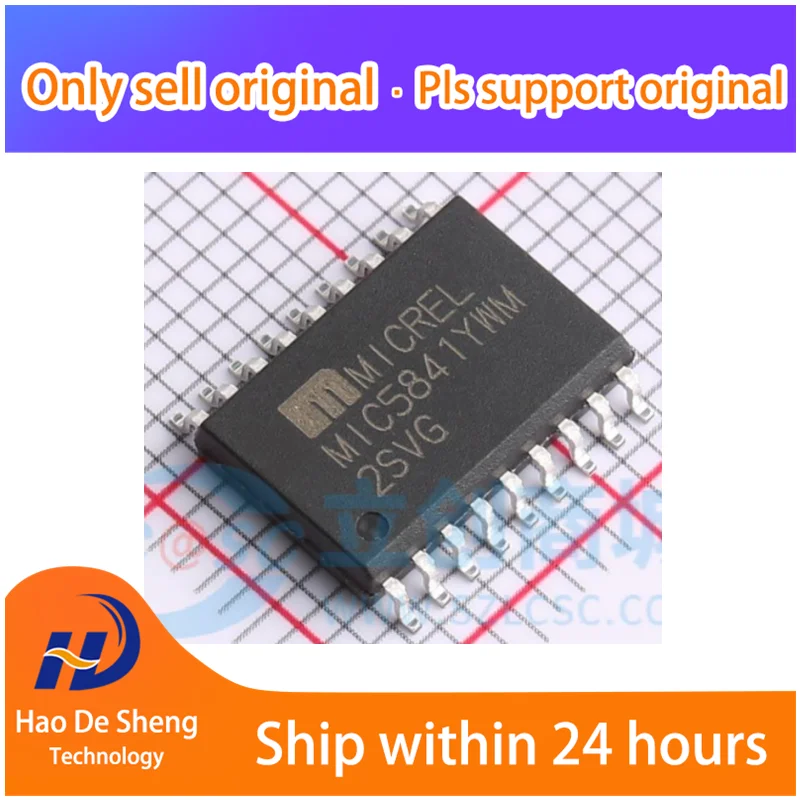 

5 шт./партия MIC5841 MIC5841YWM SOP18 новая Оригинальная фотография