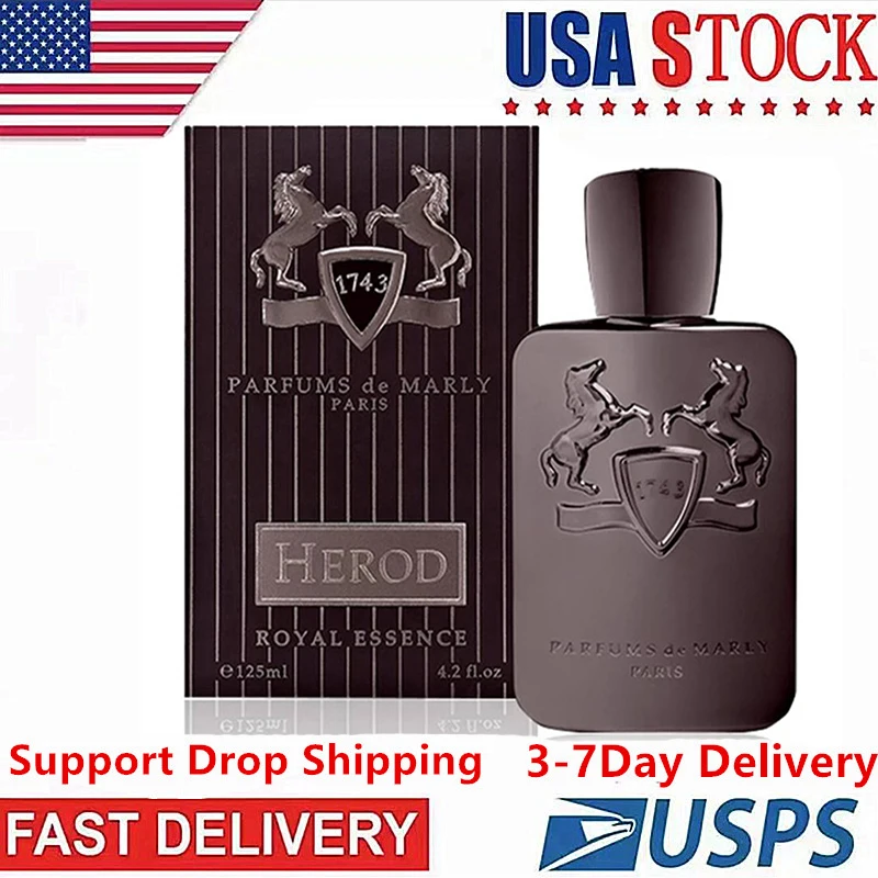 

Free Shipping To The US In 3-7 Days Parfums de Marly Herod Original Perfumes Man Parfumn EAU DE TOILETTE Fragrance Cologne