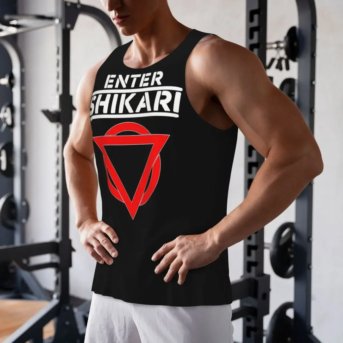 Фото Быстросохнущая дышащая майка-безрукавка Enter Shikari Rock Band Graphic Gym Tank для бодибилдинга №5