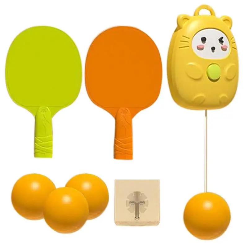

Table Tennis Self-training Suspended Table Tennis Trainer Portable Set Ping Pang Set For Hand-Eye Coordination Recreational