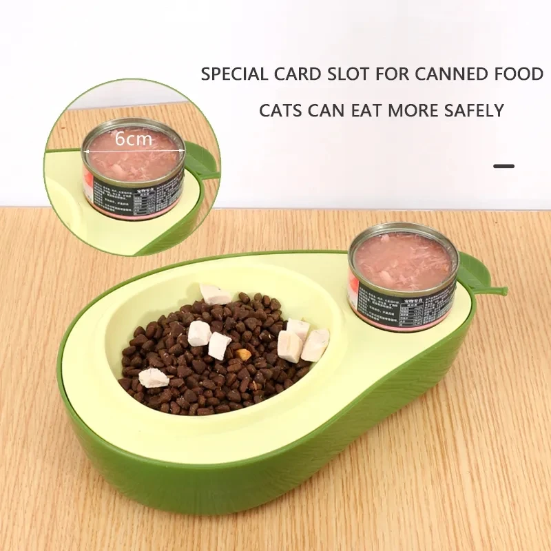 

Small And Medium-sized Dog Avocado Automatic Drinking Water Feeder Dog Bowl Cat Bowl Slow Food Bowl Pet Products