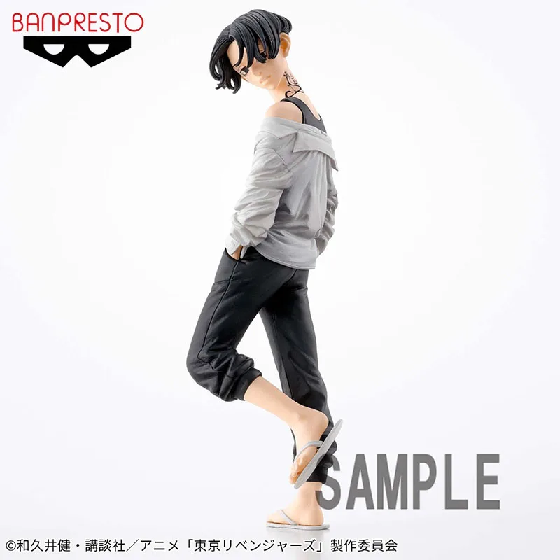 

In Stock Banpresto Tokyo Revengers Manjiro Sano Genuine Anime Figure Model Doll Action Figures Collection Toys for Boys Gift PVC