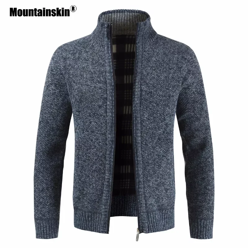 

New2022 Men's Sweaters Autumn Winter Cardigan Warm Knitted Sweater Jackets Coat Male Clothing Casual Knitwear EU Size SA835