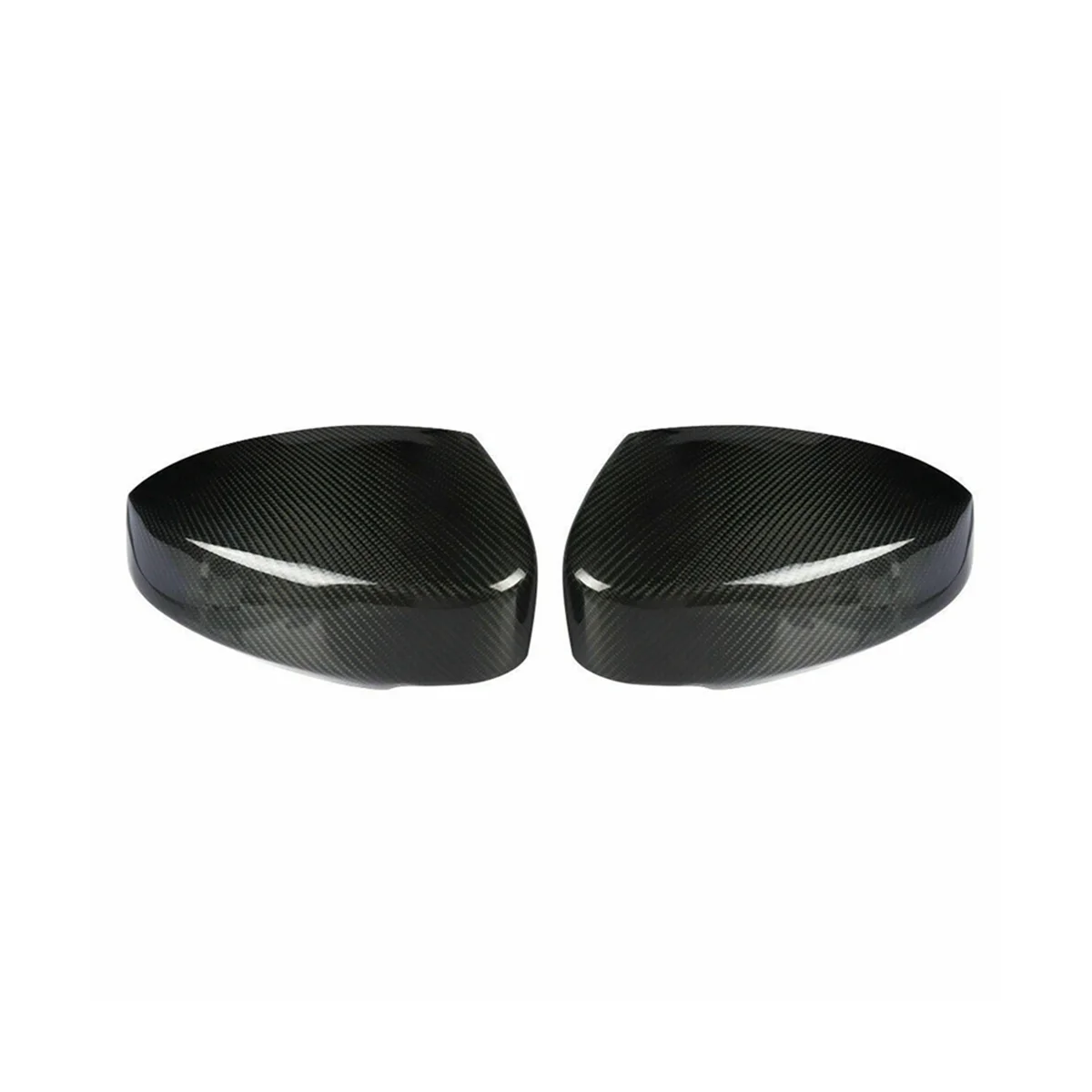 Боковые зеркальные колпачки из настоящего углеродного волокна наклейка для Nissan