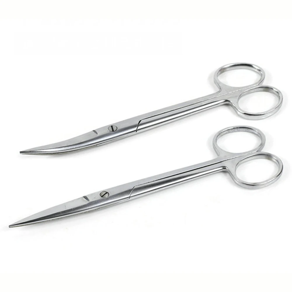 Ножницы для марли из нержавеющей стали с прямыми заостренными безопасными