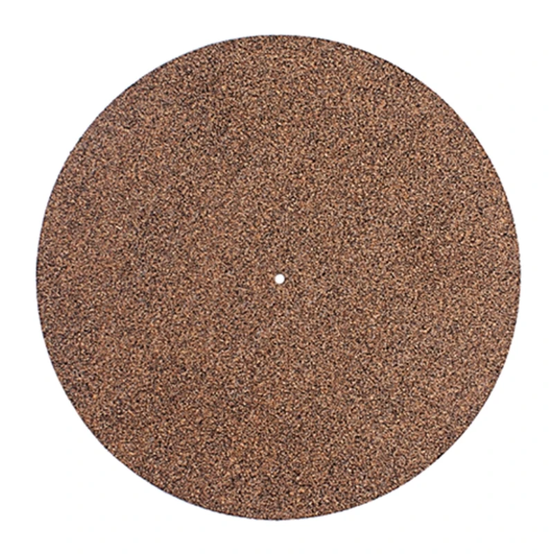 

12 In Turntable Platter Mat Cork Turntable Slip Mat Non Slip Anti Static Record Player Slip Mat Record Pad Turntable Pad NEW