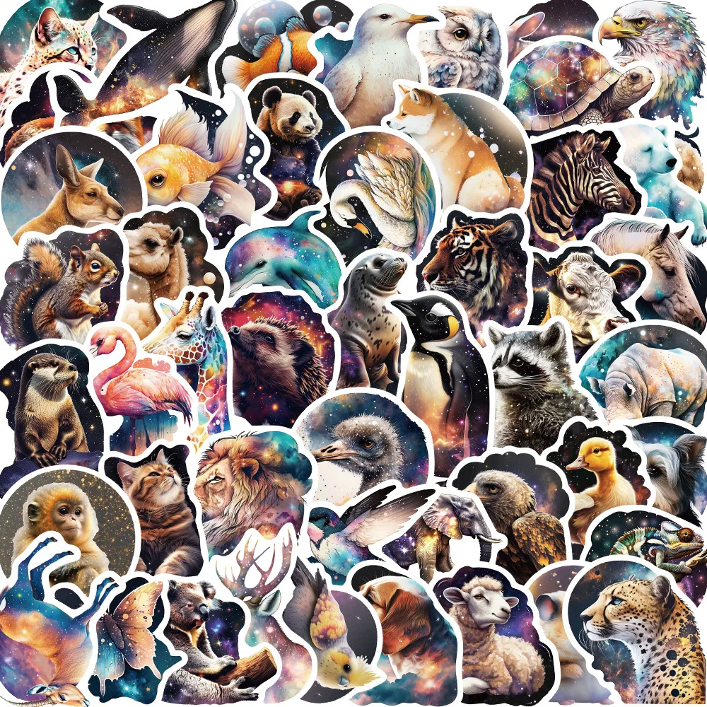 50 шт. водонепроницаемые наклейки звездное небо