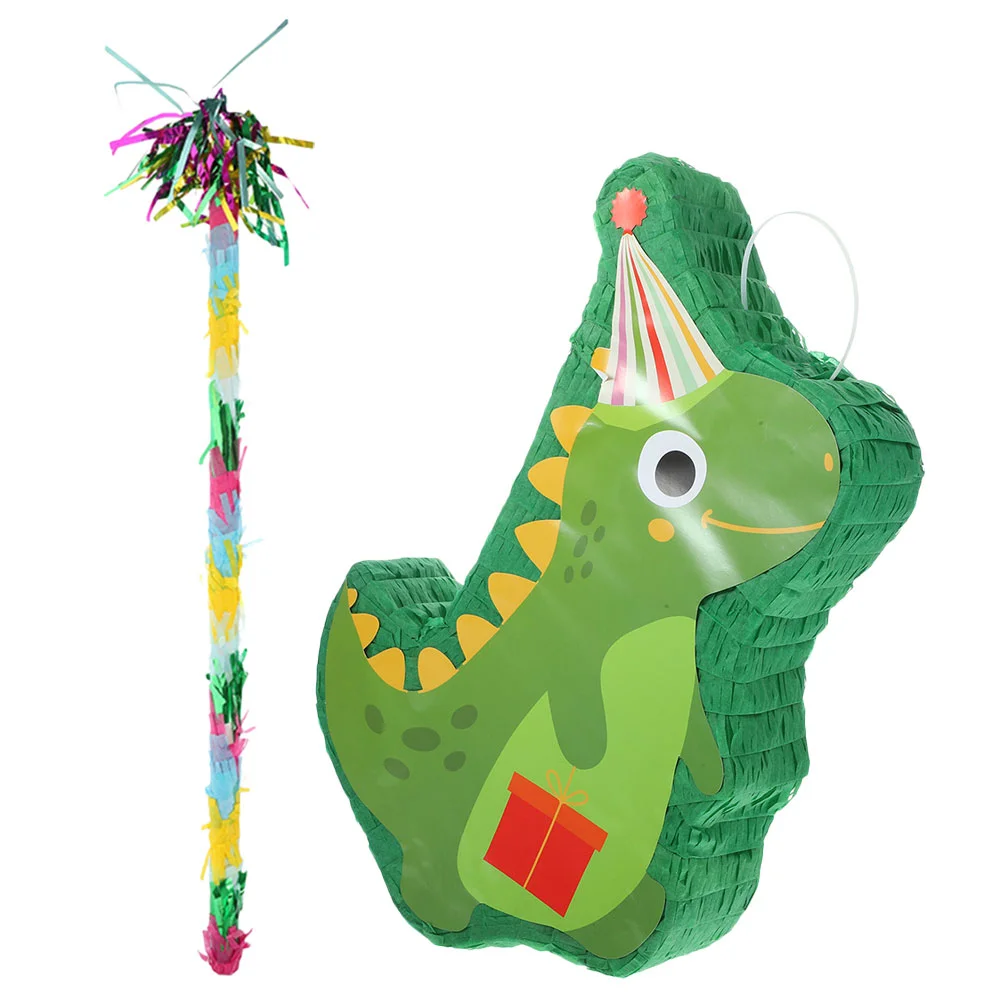 

Hanging Pinata New Year Candy Dinosaur Adults Fringe Novelty Decoration Game Props Cute