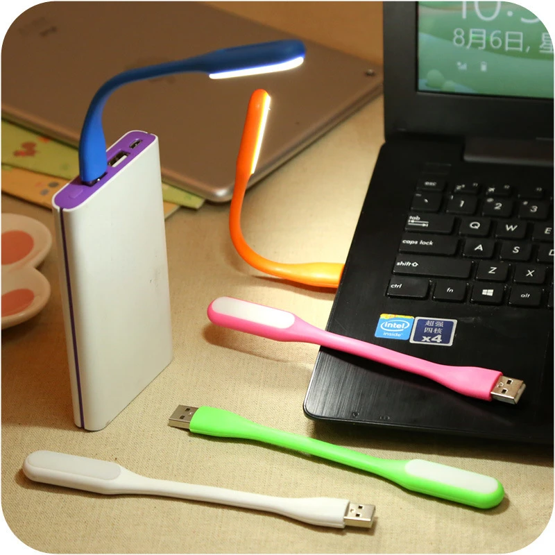 

2023NEW Portable Flexible Book Light Foldable USB Led Light Reading Light for Mobile Power Computer Laptop Blue Super Bright