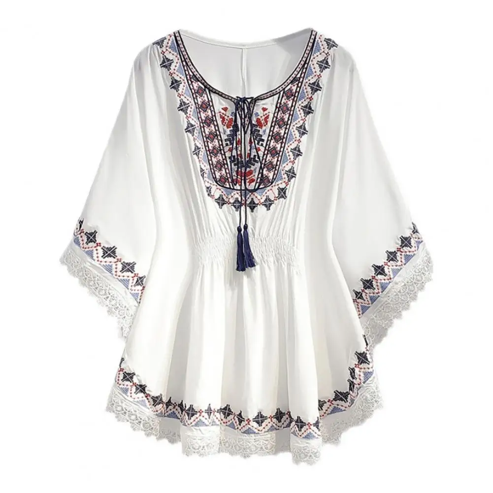 Свободные шифоновые блузки закрывающие живот топы стильный женский шифоновый