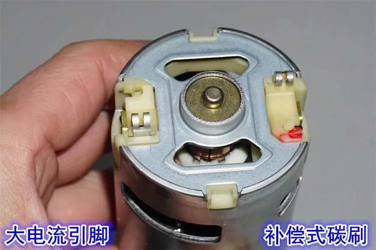 16800 об/мин RT-8B7WA-7022 DC12V-36V 887 Высокоскоростной двигатель с угольной щеткой