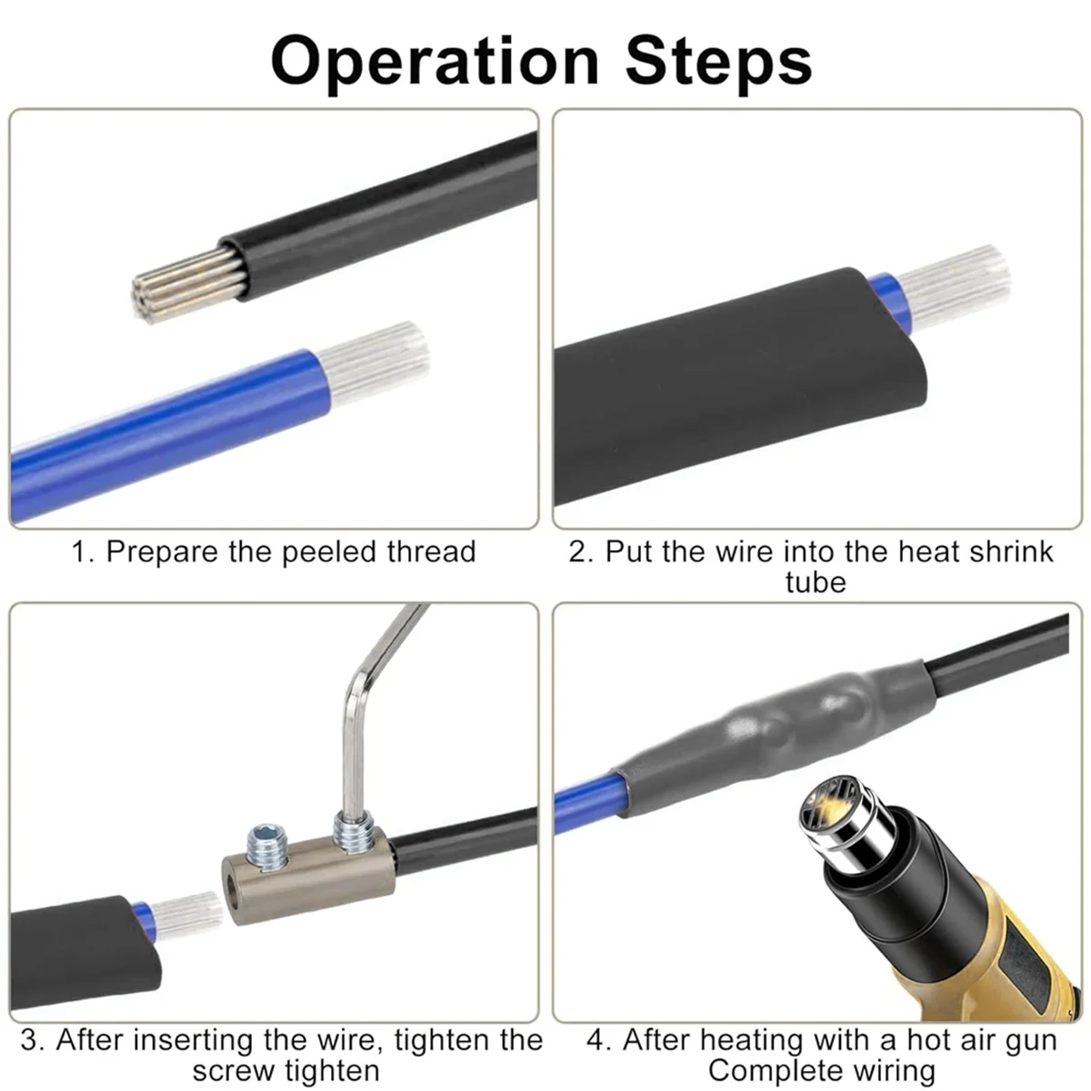10 шт. комплект соединительных гаек для проводов калибра AWG клемма быстрого