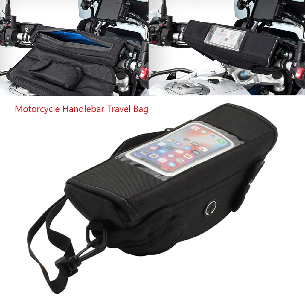 

Водонепроницаемая Дорожная сумка на руль мотоцикла, сумки для хранения для мотоцикла, вместительный кошелек, сумка для путешествий на откр...