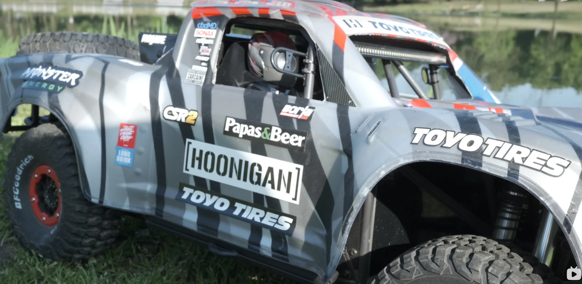 HooCrawler 114 RC Truk Bodyshell Pre-Cut Clear Pickup Body Shell Kit с наклейкой для радиоуправляемого грузовика Arrma Mojave Grom в масштабе 114 (art.: 3920d4b8ea8a4) - 3920d4b8ea8a4