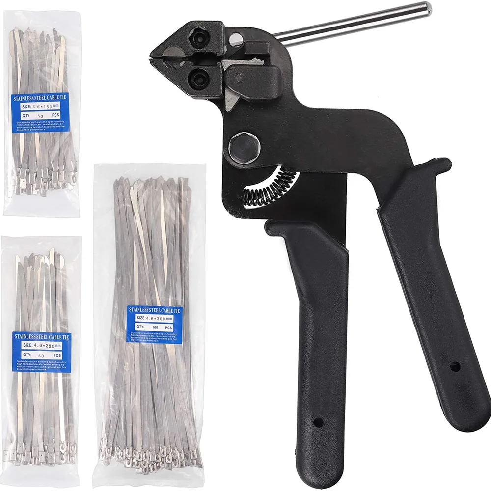 

stainless steel cable tie pliers/cable tie gun hand cutting tool tool cable tie pliers steel belt tightener