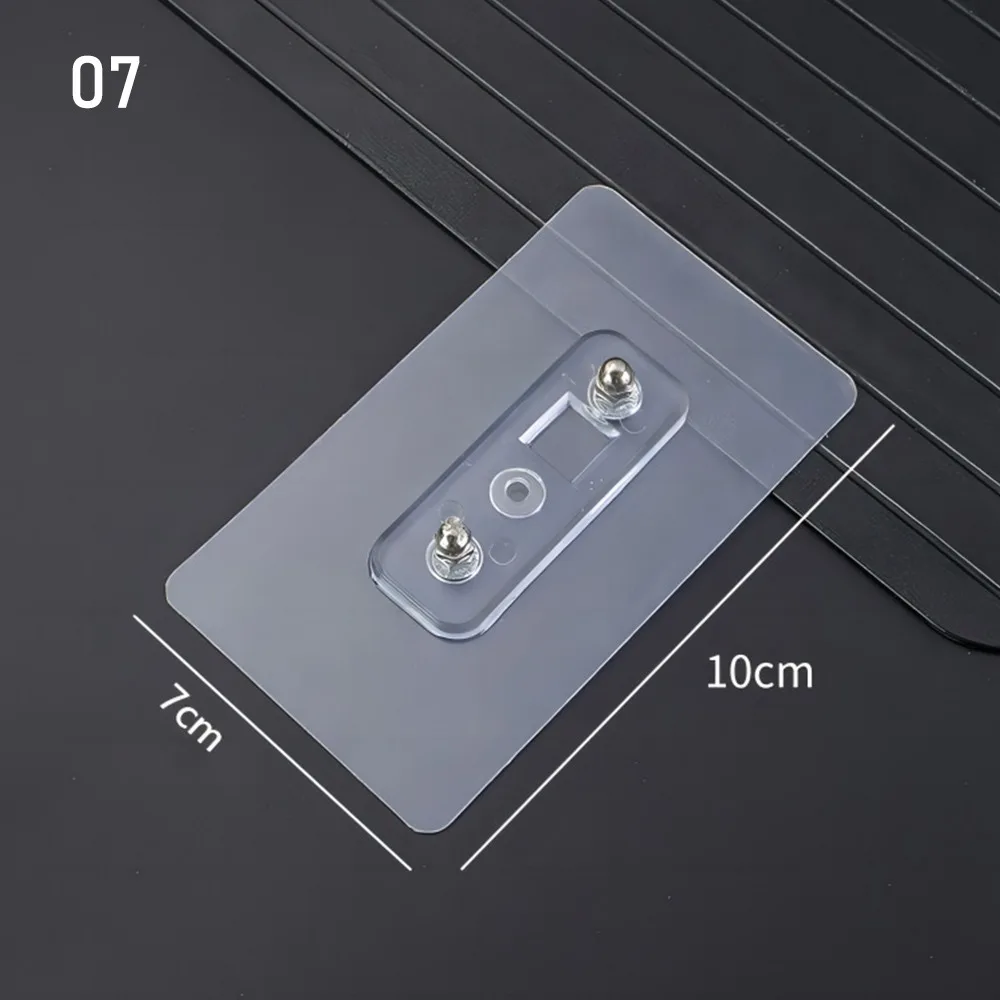 

Прозрачный настенный крючок из АБС