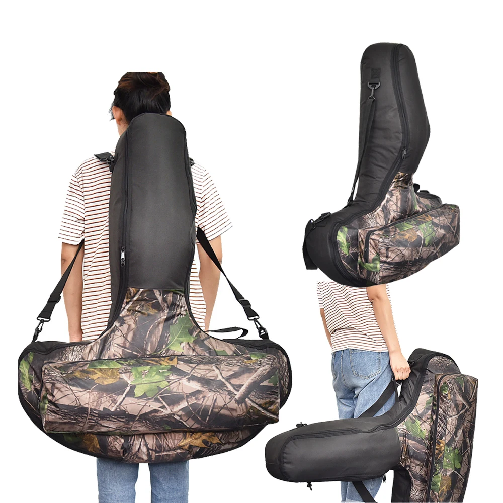 Archery Quiver Bow Bag T Shape Case Bow and Arrows Holder Bag Crossbows Backpack For Hunting