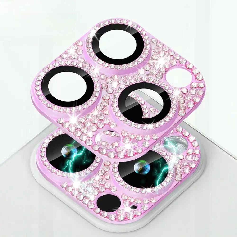 1 шт. АЛМАЗНОЕ КОЛЬЦО Matel для камеры Samsung Galxy S24 Ultra задняя линза Закаленное стекло