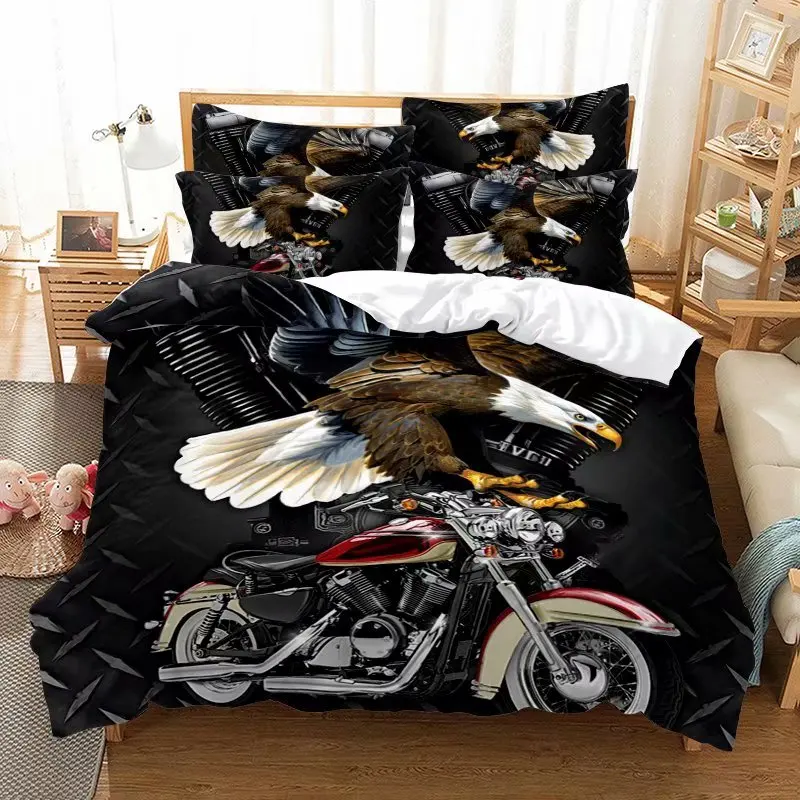 

Floewr Bedding Set Luxury Cotton Bedroom Comforter Duvet Cove Twin Size 3D Printed Bedding Set Designer