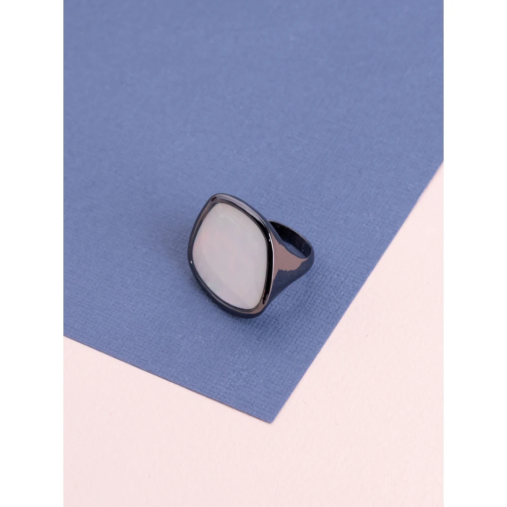 Кольцо женское украшение перламутр бижутерия |