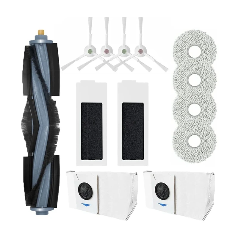 

1Set Replacement Accessories For Ecovacs Debot T20 PRO T20 MAX Vacuum Cleaner Part Filter Dust Bag Mop Cloths