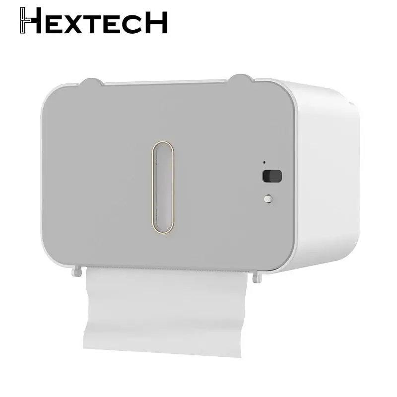 Induction Toilet Paper Holder Shelf Automatic Paper Out Wc Paper Rack Wall-Mounted Toilet Paper Dispenser Bathroom Accessories