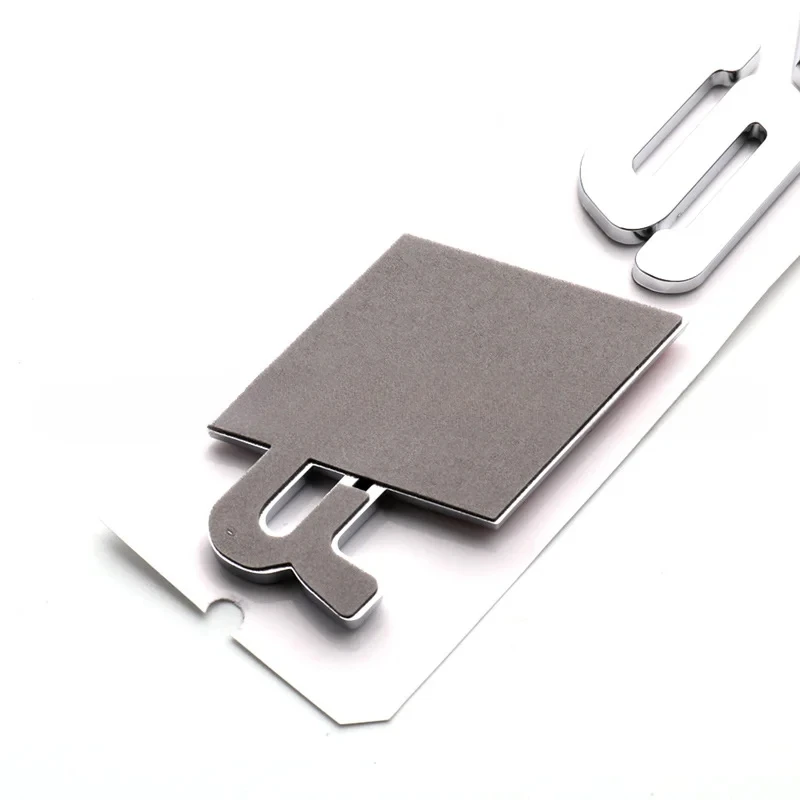 Автомобильная наклейка из АБС-пластика с надписью на эмблему крыло багажник