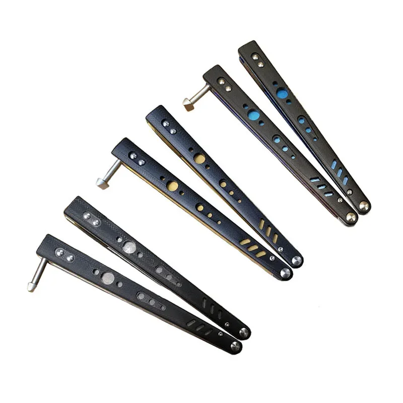 Фото Многофункциональный нож TheOne Black Rep Replicant G10+ с титановой рукоятью, лезвием D2 и системой втулочных соединений, EDC №1