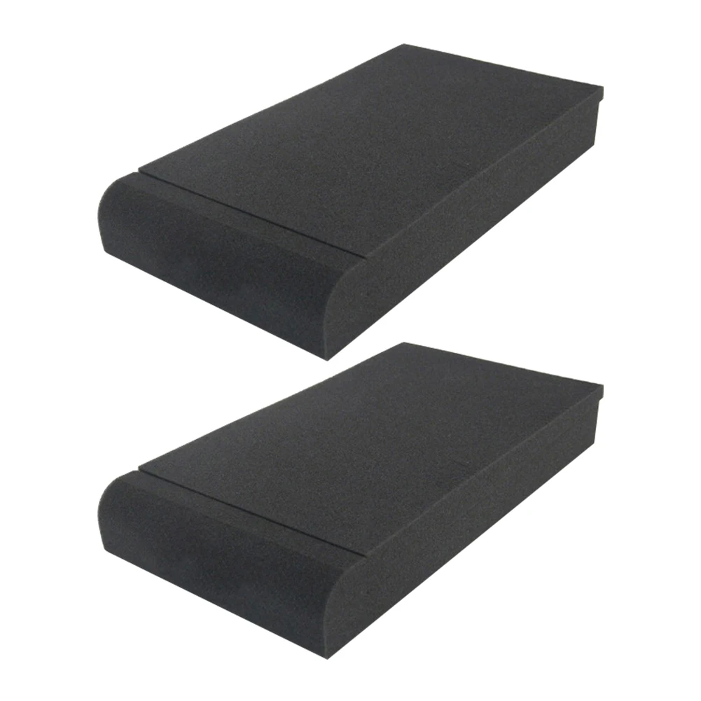 

2pcs Isolation Pad Studio Monitor Recording Room Subwoofer Loudspeaker Speaker Base High Density Soundproof Accessories Home