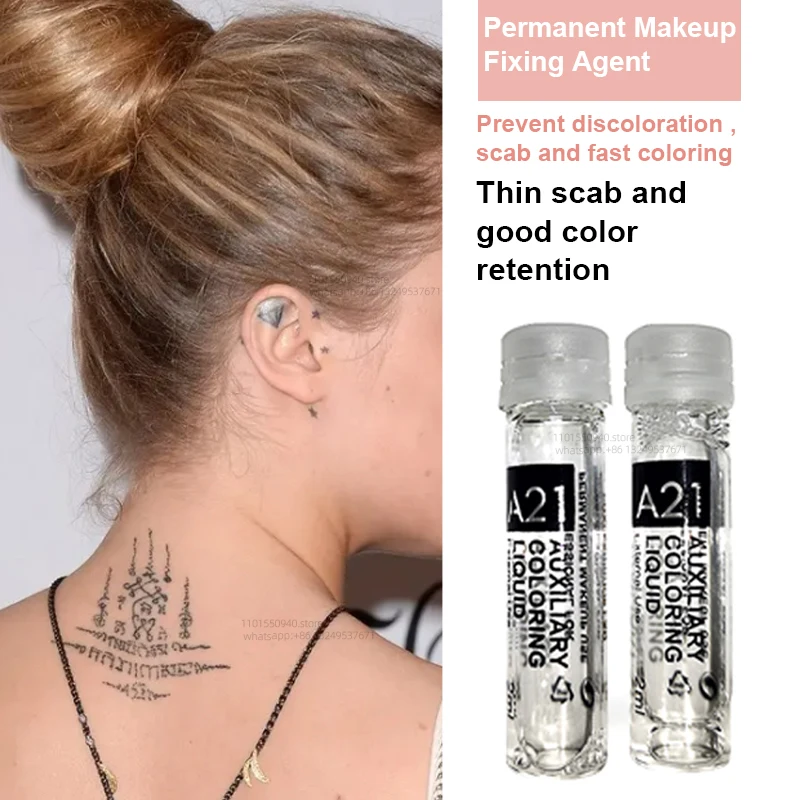 

Permanent Makeup Skin Soothing Lotion Pain Free Painless Soothing Fixative for Brow & Lip Tattoos for Microneedling Mesotherapy