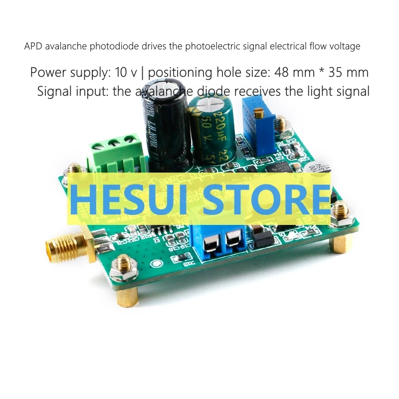 

Модуль фотоэлектрического конверсионного усилителя IV, APD, лавина, фотодиодные приводы, фотоэлектрический сигнал, напряжение электрического потока