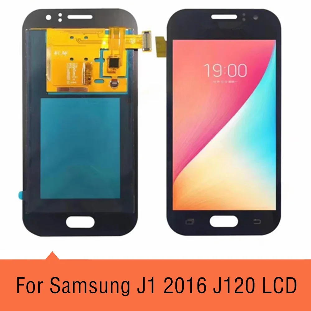 Экран дисплея для Samsung Galaxy J1 2016 J120 J120F J120H Замена дигитайзера сенсорного экрана
