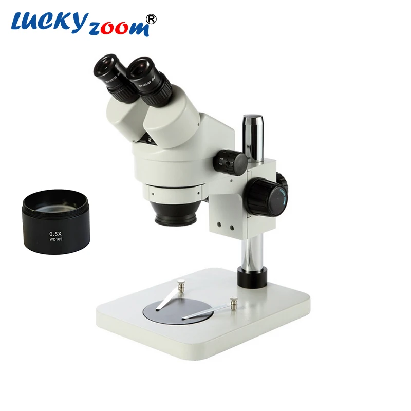 

3.5X-45X Binocular Microscope For Phone Repair Professional Soldering Stereo Microscopio Base Continuous Zoom 10X Eyepiece