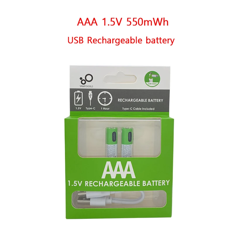 2 шт. литий-ионные аккумуляторные батарейки AA + AAA 1 5 в | Электроника