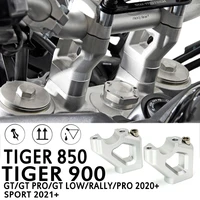 motorcycle handle bar riser clamp extend handlebar adapter mount for tiger 900 gt pro low rally for tiger900 for tiger850 850