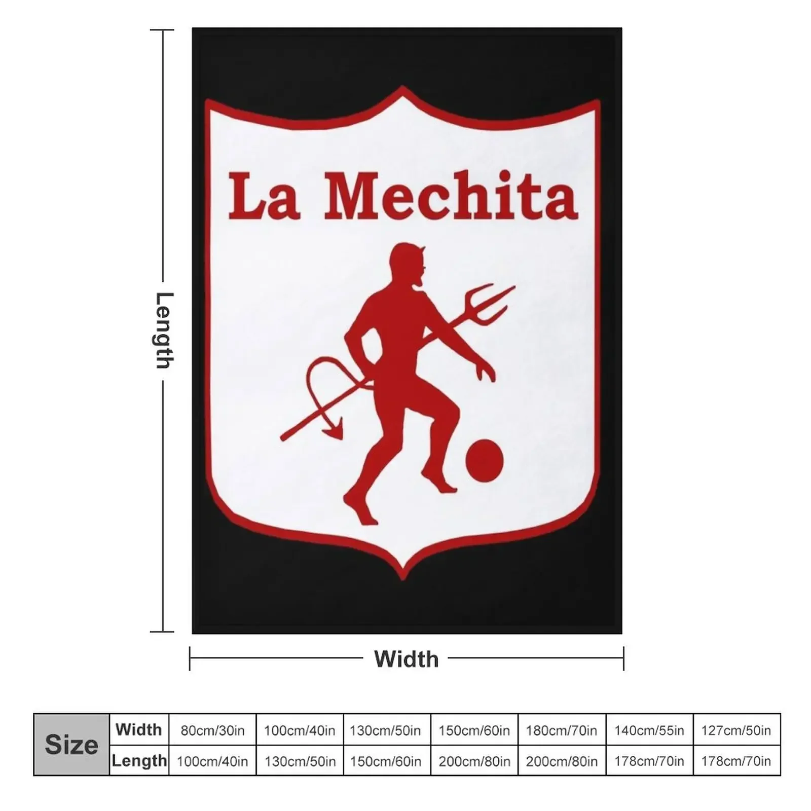 America de Cali Logo - Одеяло La Mechita одеяла украшения для диванов флярные волосатые