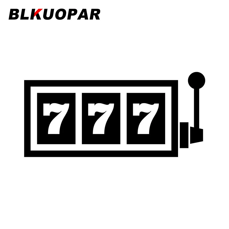 

Игровой автомат BLKUOPAR, забавная фотография, наклейка «сделай сам», водонепроницаемая наклейка на окклюзию, с защитой от царапин, холодильник, графика, автомобильные товары