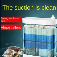 turtle tank filter low water level filter tortoise feeding water purifier manure suction mute turtle special filter box