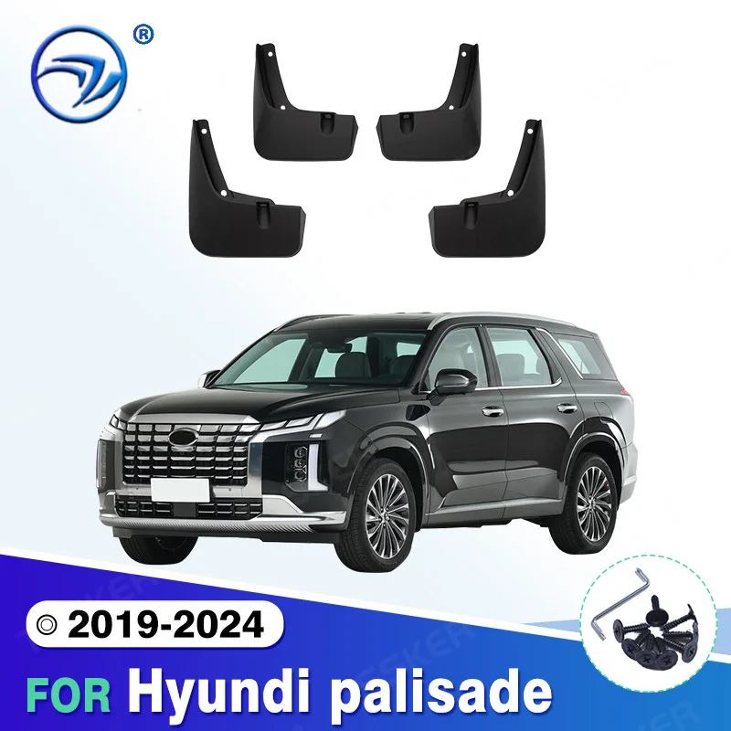 

Для Hyundi palisade 2019 2020 2021 2022 2023 2024 брызговики защита брызговик крыло автомобильные аксессуары