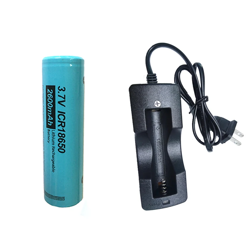 

1/2 шт., литий-ионные аккумуляторы PKCELL ICR 18650, 2600 мАч, 3,7 в