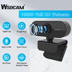 WSDCAM HD 1080P веб-камера Мини компьютер ПК веб-камера с микрофоном Поворотная камера для прямого вещания видео вызова Конференции работы