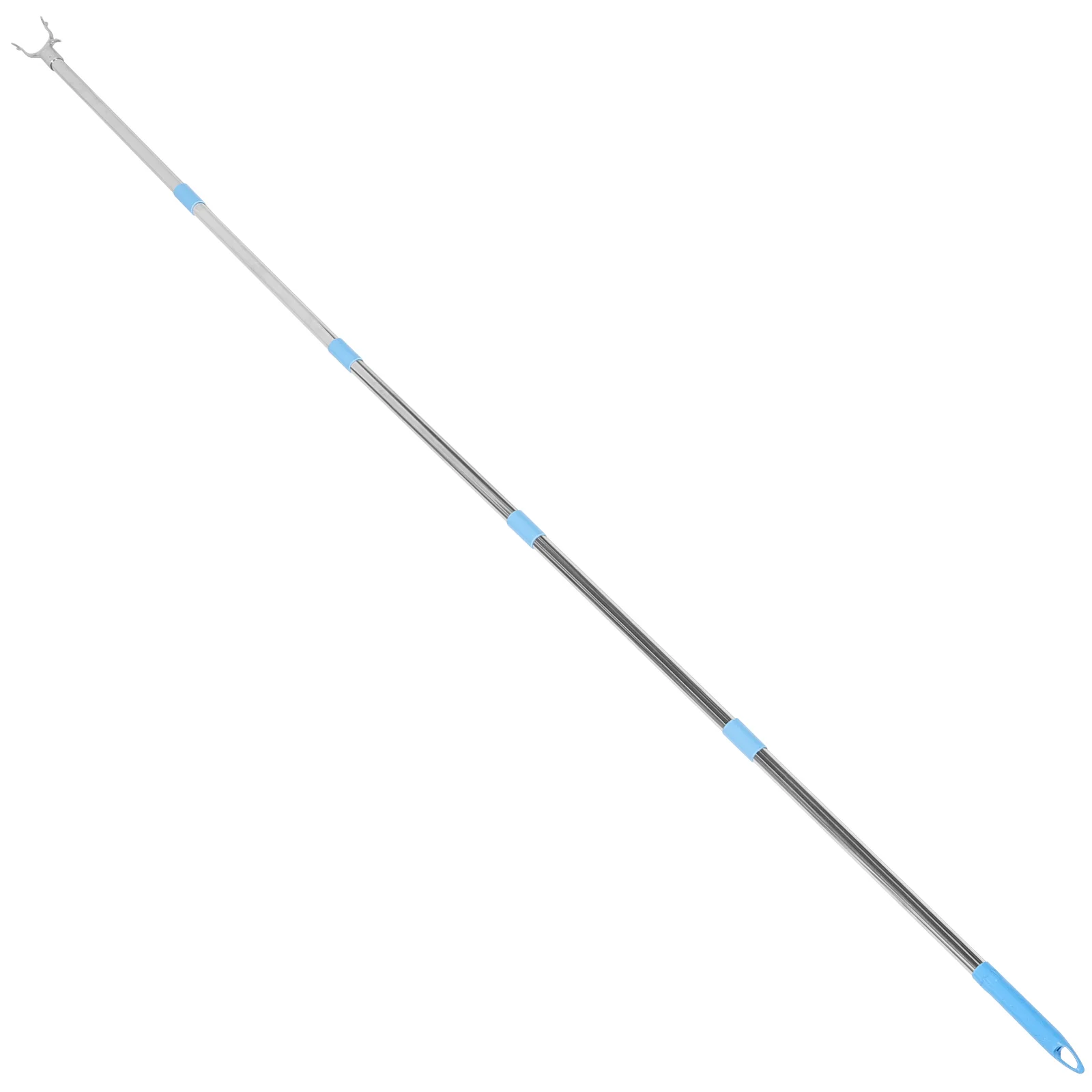 

Stainless Steel Clothing Hanger Clothes Rail Retractable Clothesline Reach Pole Collapsible