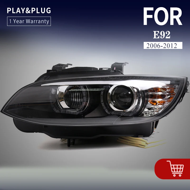 

Headlights for BMW M3 E92 E93 2006-2010 LED Headlight for X1 Head Lamp LED Daytime Running Light LED DRL Car Styling