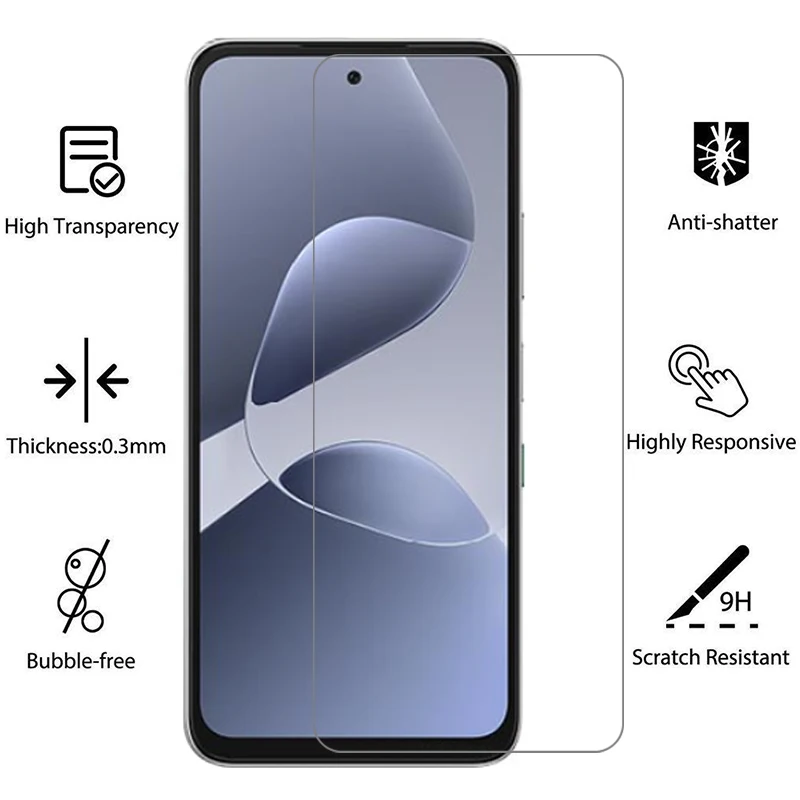 Фото Защитная пленка для экрана Infinix Hot 60i, защитное закаленное стекло для Infinix Hot 60i, 60i, i60, 4G, 5G, пленка-стекло для Infinix. №2