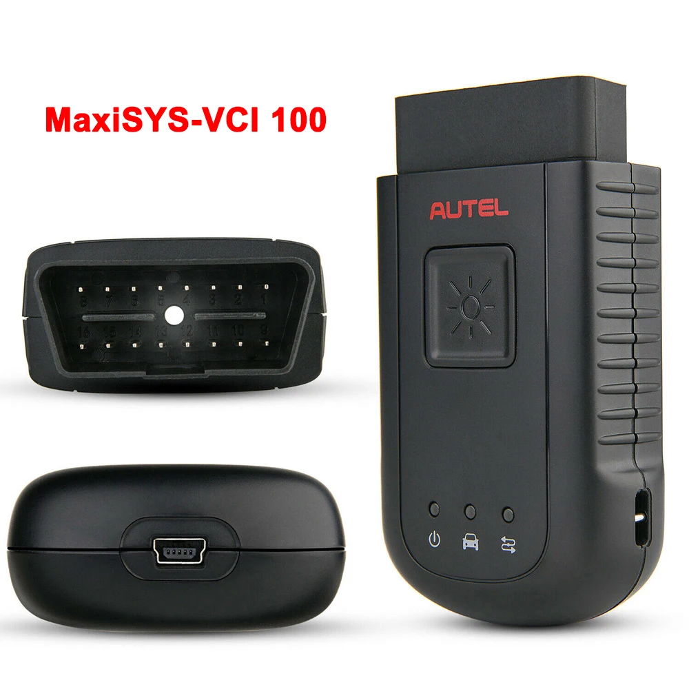 

Беспроводной диагностический интерфейс для автомобиля Autel MaxiSYS-VCI 100 Compact Bluetooth MS906BT/ MK906BT/ MK908P/ Maxisys Elite/ MS908
